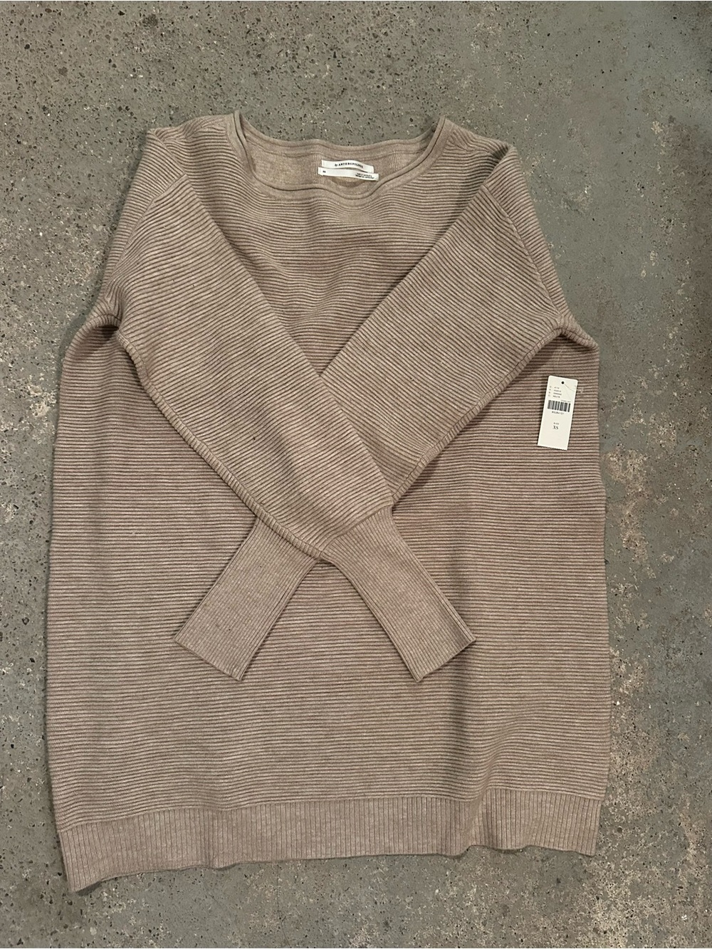 Anthropologie Ribbed Crewneck Sweater NWT